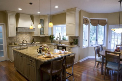 Example of a trendy kitchen design in Other