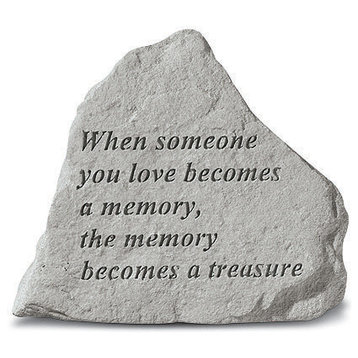 "When Someone You Love Becomes" Garden Stone