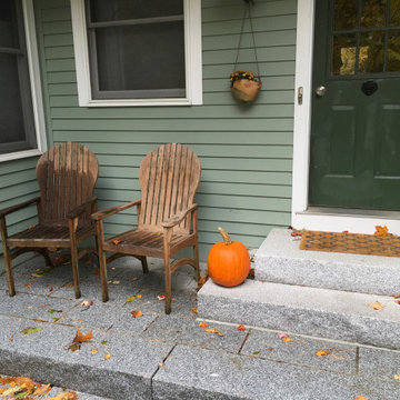 Front Walkway with Dual Granite Entrances