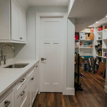 Basement Storage shelves