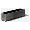 Metallic Series Corten Steel Window Box Planter, 36"