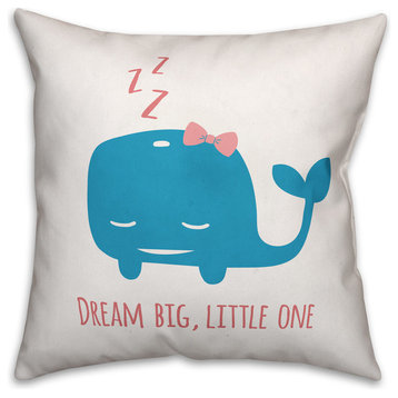 Dream Big Little One 16x16 Spun Poly Pillow
