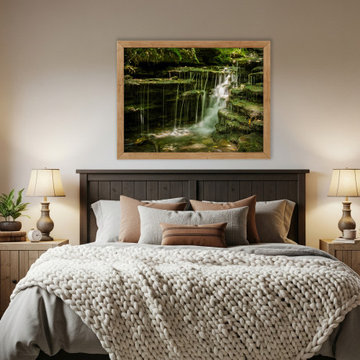Pixley Falls Modern Farmhouse Style Wall Art