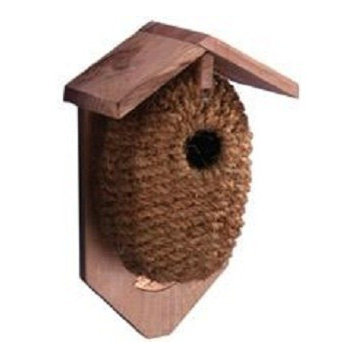 Nest Pocket Birdhouse With Coconut Fiber