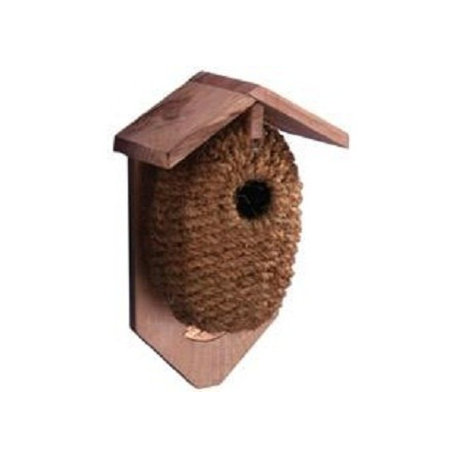 Nest Pocket Birdhouse With Coconut Fiber