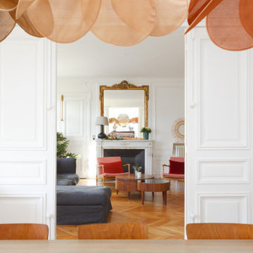 Rénovation colorée pour cet appartement - Projet Rocher