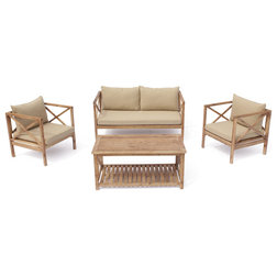 Farmhouse Outdoor Lounge Sets by Courtyard Casual