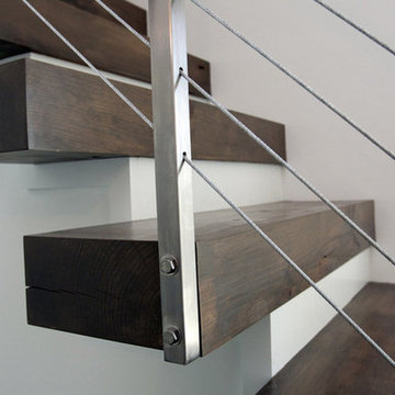 Floating Staircase Railing