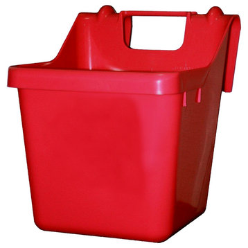 Fortex/Fortiflex 1301602 Over Fence Bucket, 16 qt., Red