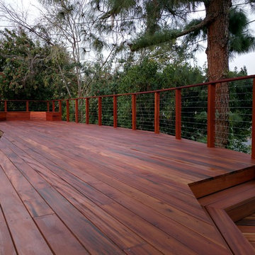 Tigerwood Hillside Deck, Pasadena