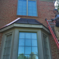 Replacement Roof - Tamko Rustic Slate - Roofing And Gutters