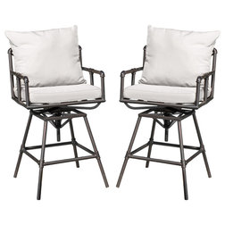 Industrial Outdoor Bar Stools And Counter Stools by GDFStudio