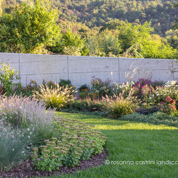 Un giardino collinare in stile Dutch Wave