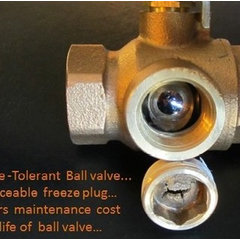 freeze tolerant ball valve Co