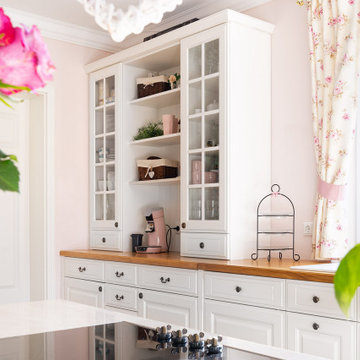 Romantische Landhausküche