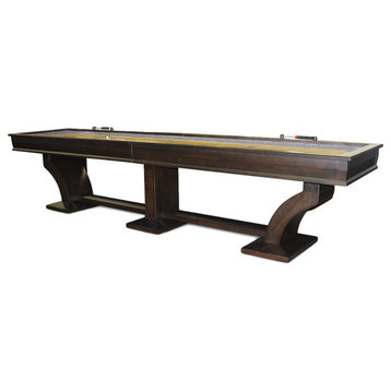 Paxton Shuffleboard Table by Plank and Hide, 12'