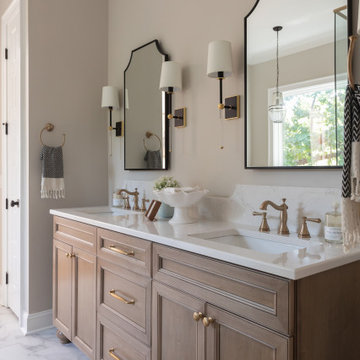 Apex NC Remodel — Kitchen & Primary Bath with Timeless Transitional Style