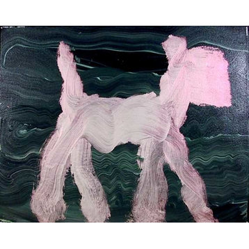 Peter Mayer, Dog Painting 11, Painting