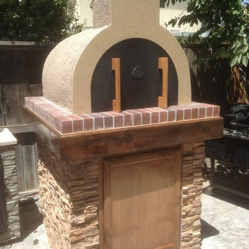 The Grgich Family Wood Fired Brick Pizza Oven in California