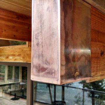 Copper Beam End Caps