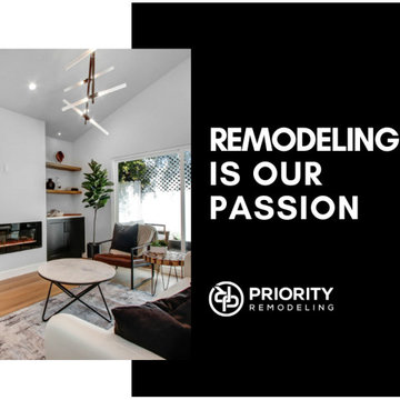 Crafting Contemporary Elegance; Kitchen Remodel and living room Remodel
