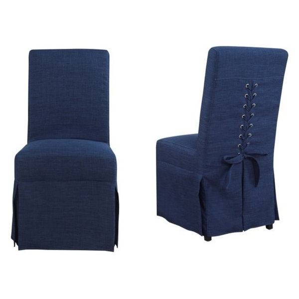 Picket House Furnishings Hayden Dining Chair in Blue (Set of 2)