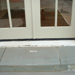 Door Threshold - Before Picture - Products