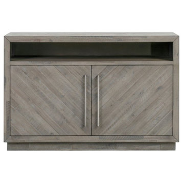 Modus Alexandra 54" Solid Wood TV Stand in Rustic Latte