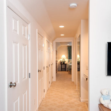 Hallway full of Closet Space