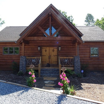 Custom Castlerock Log Home 8x12 D Log