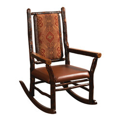 Grandpa's Rocker w/ Fabric - Rocking Chairs