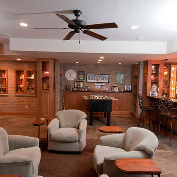Lower Level Sports Bar in Genesee, WI.