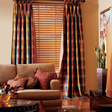 Hunter Douglas Eclectic Window Treatments and Draperies
