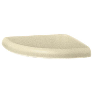 Swan 4.75x4.75x1 Solid Surface Soap Dish, Golden Steppe