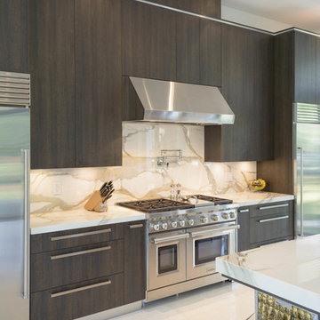 Calacatta Gold Borghini Kitchen Installation