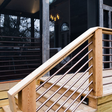 Hillsboro West End Custom Screened in Porch