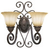 Summerset Two-Light Toasted Sienna Sconce