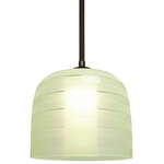 Besa Lighting - Besa Lighting 1TT-MITZI7CR-BR Mitzi 7 - 1 Light Cord Pendant - Canopy Included: Yes  Canopy DiMitzi 7 1 Light Cord Black Chartreuse GlaUL: Suitable for damp locations Energy Star Qualified: n/a ADA Certified: n/a  *Number of Lights: 1-*Wattage:40w Incandescent bulb(s) *Bulb Included:No *Bulb Type:Incandescent *Finish Type:Black