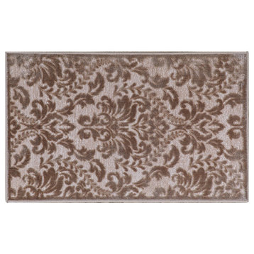 Nyla Collection 20" x 34" Rectangle in Taupe