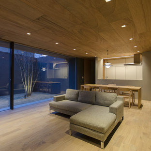 75+ Braune Wohnzimmer mit Holzdecke Ideen & Bilder - September 2021