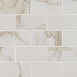 Pietra Calacatta 2x4 - Mosaic Tile
