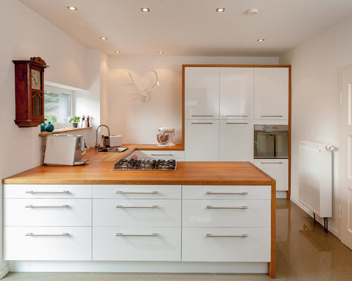Moderne Küchen mit Halbinsel Ideen & Bilder | HOUZZ