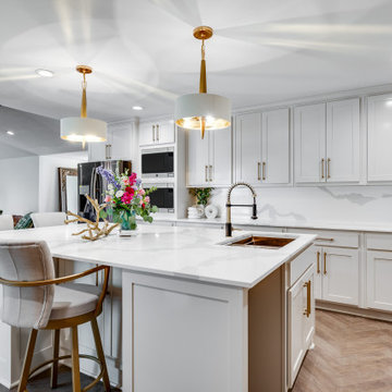 Clean, Crisp Kitchen