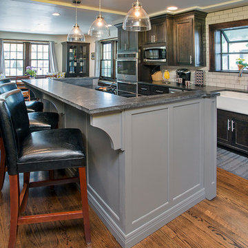 Graphite and Grey Kitchen