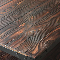 Bespoke Shou Sugi-Ban Coffee Table - Coffee Tables & Side Tables