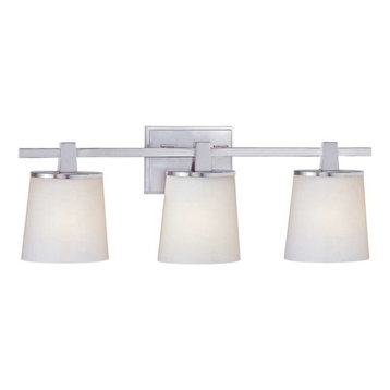 Dolan Designs Ellipse 3-Light Bath Satin Nickel