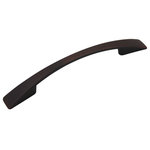 Cosmas - Cosmas 3-3/4&rdquo; CTC (96mm) Oil Rubbed Bronze Modern Arch Cabinet Pull - 3-3/4" (96mm) Hole Centers