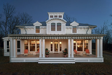 Example of a classic exterior home design in New York