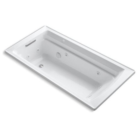 Kohler Archer 72" X 36" Drop-In Whirlpool, White