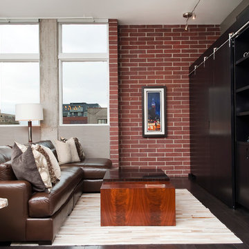 Titanium Lofts Residence Living Room.